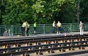 Alleinunfall Radfahrer Koeln Severinsbruecke P29